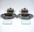 2000 - 2009 20th Century Silver Table Dishes with Glass Inserts attributed to Emil Hermann, Germany, Set of 2 For Sale - Image 5 of 9