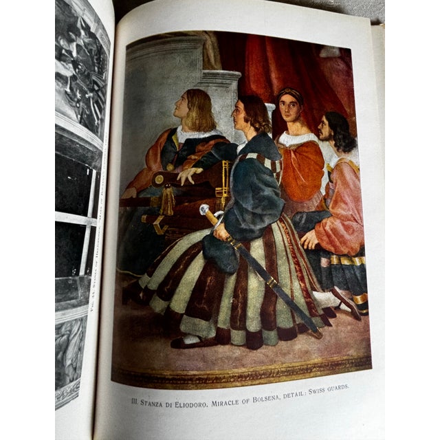 1950s The “Stanze” of Raphael. 1953. Art History. 61 Color and Black & White Reproductions in a Softcover Book. For Sale - Image 5 of 12