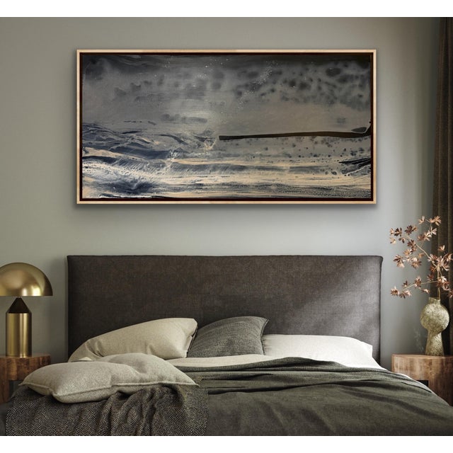 Wood Abstract Seascape Titled Equinox For Sale - Image 7 of 12