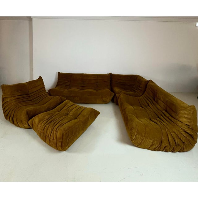 Togo sofa by Michel Ducaroy for Ligne Roset. 5 pieces set Togo was designed in 1973. Five pieces set: three seater,...