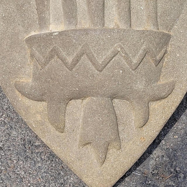 Stone Coat of Arms Relief, 1800s, Stone For Sale - Image 7 of 17