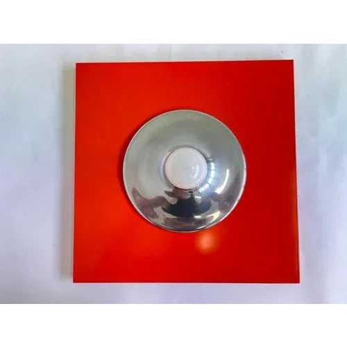 1970s Mid-Century Flush Mounts attributed to Kinkeldey, Germany, 1970s, Set of 2 For Sale - Image 5 of 10