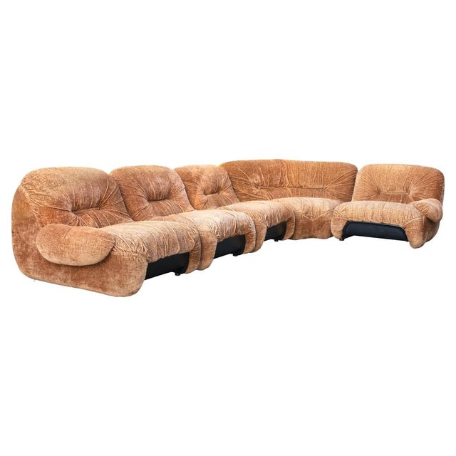 Mid-Century Modern Malù Modular Sofa by Diego Mattu, Italy, 1960s, Set of 5 For Sale - Image 17 of 17