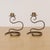 1940s Pair of French Brass Candlesticks For Sale - Image 4 of 11