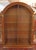 Francesco Molon V23 Italian Burl Wood Beveled Glass Display Cabinet For Sale - Image 13 of 17