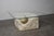 Mid-Century Modern Travertine Stone Coffee Table attributed to Magnussen Ponte, 1980s For Sale - Image 3 of 5