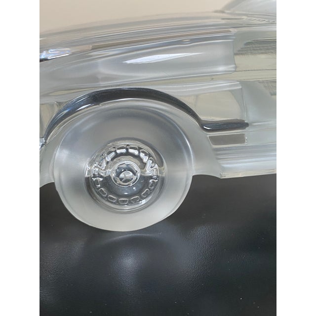 Vintage Daum France Crystal Mercedes Sl 500 Car Figurine For Sale - Image 11 of 18