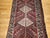 Vintage Persian Shiraz Tribal Area Rug, Hand-Knotted Wool, Geometric Pattern, Burgundy & Ivory, 5x10 For Sale - Image 16 of 18
