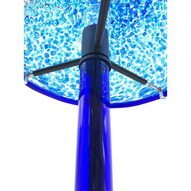 Gae Aulenti Neverrino Mushroom Lamps in Murrini Glass by Gae Aulenti for Vistosi, 1960s, Set of 2 For Sale - Image 4 of 18