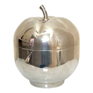 Buccellatti Style Silver Apple Box For Sale