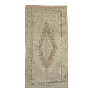 Turkish Vintage Runner Rug 4'5" x 8'7" #17113 For Sale