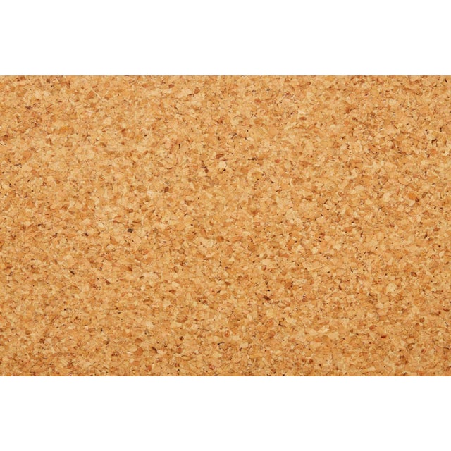 Scandinavian Cloud Cork and Mahogany Coffee Table For Sale - Image 12 of 13