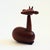 A mid century turned wood figurine in the shape of a deer. Adorable stylized features. Made in Japan by Senshukai as part...