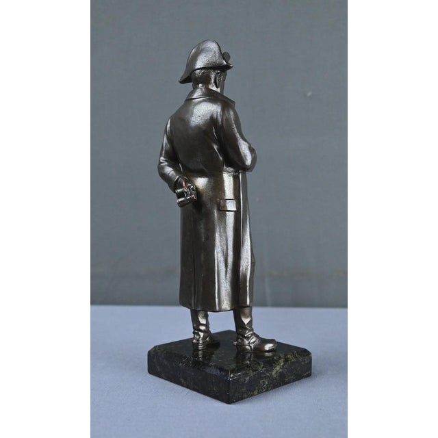 Statue of Napoleon Bonaparte, Early 20th Century, Bronze For Sale - Image 10 of 18