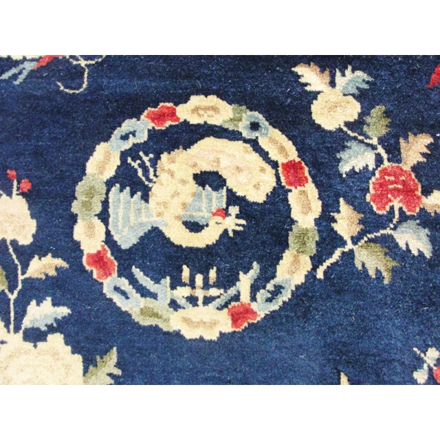 Textile Antique Art Deco Dragon Chinese Rug For Sale - Image 7 of 10