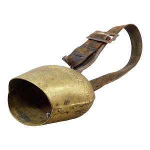 Antique Handforged Cattle Bell Made in Switzerland Ca. 1900s
