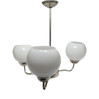 Art Deco Style Chandelier, Poland, 1960s For Sale