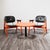 An iconic Italian living room set in quintessential 1970s Space Age style, designed by legendary architect Marco Zanuso...