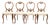 Antique Victorian Walnut Balloon Back Dining Chairs, 1860, Set of 4 For Sale