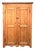 Poplar Wardrobe, 19th Century For Sale