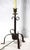 A beautiful, hand-wrought iron candlestick lamp with scrollwork! This gorgeous piece is by the JG Rempp Company, from the...