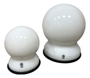 Vintage Scafandro Table Lamps in Glass by Sergio Asti, 1970s