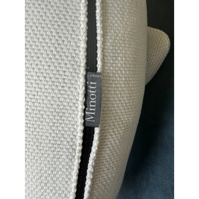 Pair of Minotti Lawson Lounge Armchairs by Rodolfo Dordoni, Italy For Sale - Image 10 of 12