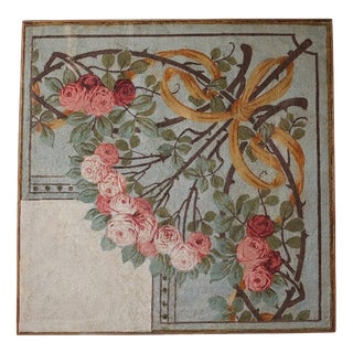 Fresco, 1950s, Painting on Canvas For Sale
