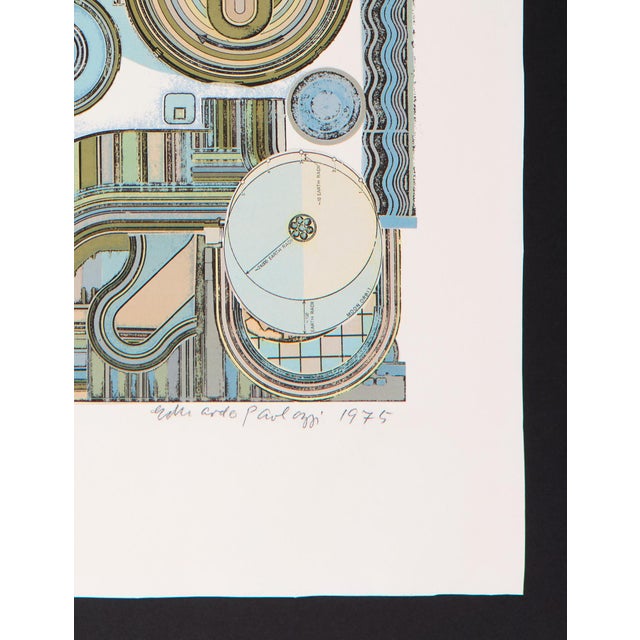 Paper size: 915mm x 685mm | unframed | coa included. Original screen print on thick wove paper. Signed eduardo paolozzi in...