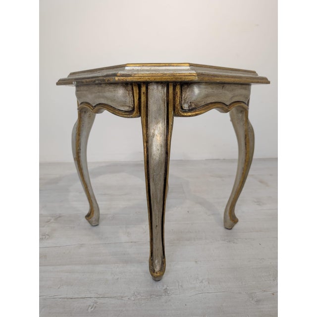 Wooden Coffee Table with Glass Top For Sale - Image 3 of 15