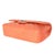 Animal Skin Orange Quilted Lambskin Medium Classic Double Flap Bag For Sale - Image 7 of 8