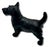 Very Nice Vintage Hubley Manufacturing Co. Cast Iron Standing Scottish Terrier - Scottie Dog Doorstop - Circa 1930s For Sale - Image 11 of 18