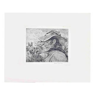 Hans Thoma 1, Portrait, Etching For Sale