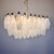 Murano Poliedri Chandelier with White Alabaster Glasses by Carlo Scarpa For Sale - Image 15 of 18
