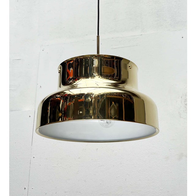 Anders Pehrson Mid-Century Modern Bumling Pendant Lamp in Brass by Anders Pehrson for Ateljé Lyktan, 1960s For Sale - Image 4 of 18