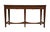 Broyhill Furniture 100th Anniversary Collection Flame Mahogany Duncan Phyfe Style 62" Console / Sofa Table For Sale - Image 11 of 12