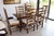Vintage Ladderback Rush Seat Side Chairs Set of 6 For Sale - Image 16 of 17