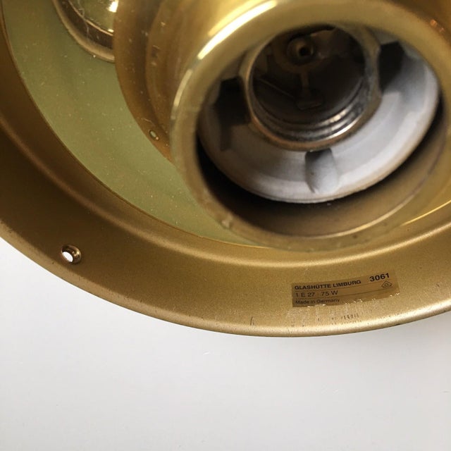Wall Lamp Model 3061 from Glashütte Limburg, Germany, 1960s For Sale - Image 12 of 14