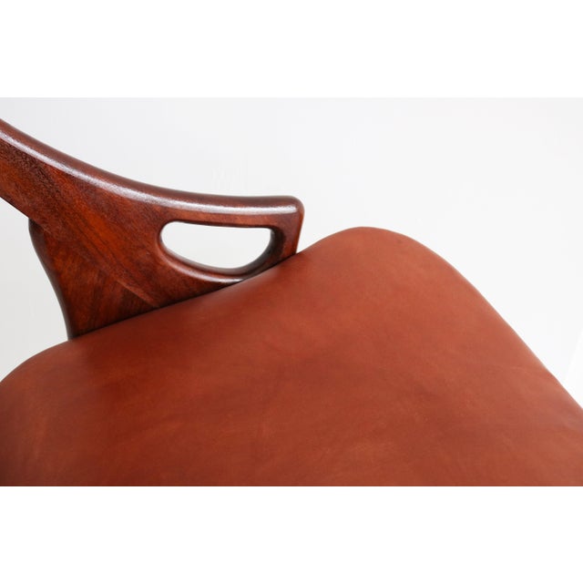 Danish Dining Chairs by Arne Hovmand Olsen for Mogenskold, 1950, Set of 4 For Sale - Image 9 of 13
