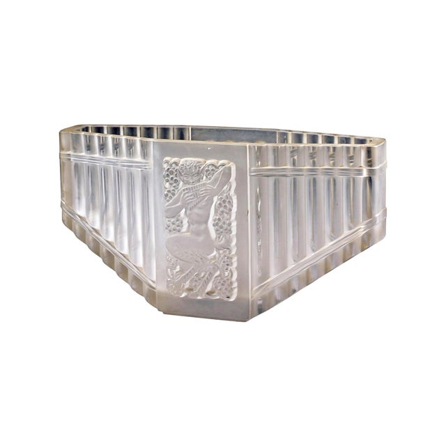 René Lalique, Pan Vase, 1937, Pressed Glass For Sale - Image 10 of 10