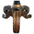 Ebonized Gilt Chinoiserie Round Side Accent Pedestal Table For Sale In Philadelphia - Image 6 of 12