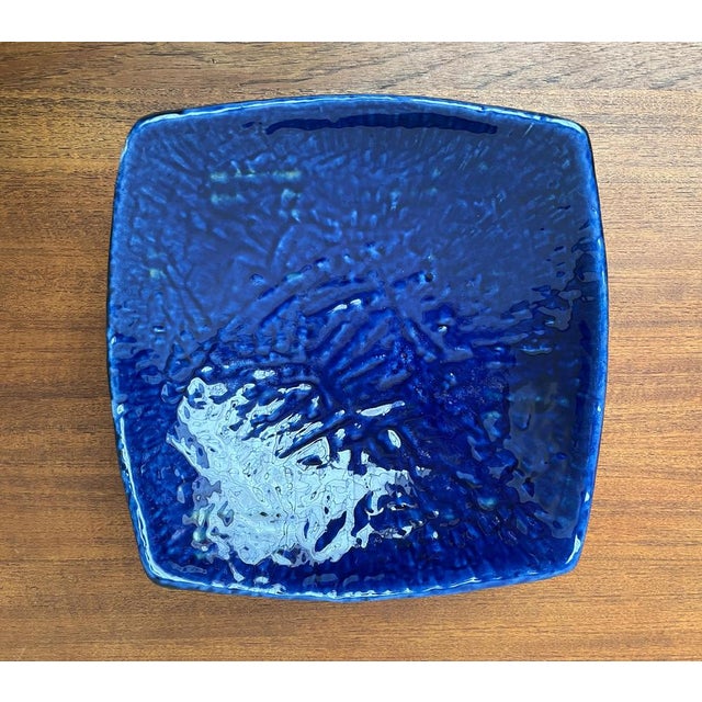 Mid-Century Brutalist Fat Lava Pottery Bowl, 1960s For Sale - Image 4 of 18