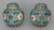 Chinoiserie Chinese Famille Rose Turquoise "Mun Shou" Longevity Ginger Jars - A Pair For Sale - Image 3 of 11