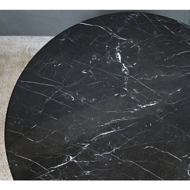 Mid-Century Louis XVI Style Marble and Giltwood Coffee Table For Sale - Image 9 of 16