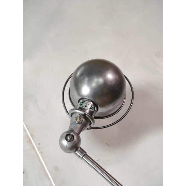 Vintage French Industrial Table Lamp by Jean Louis Domecq, 1950s For Sale - Image 13 of 17