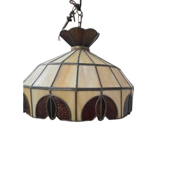 Traditional Mid 20th Century Traditional Pendant Light For Sale - Image 3 of 5