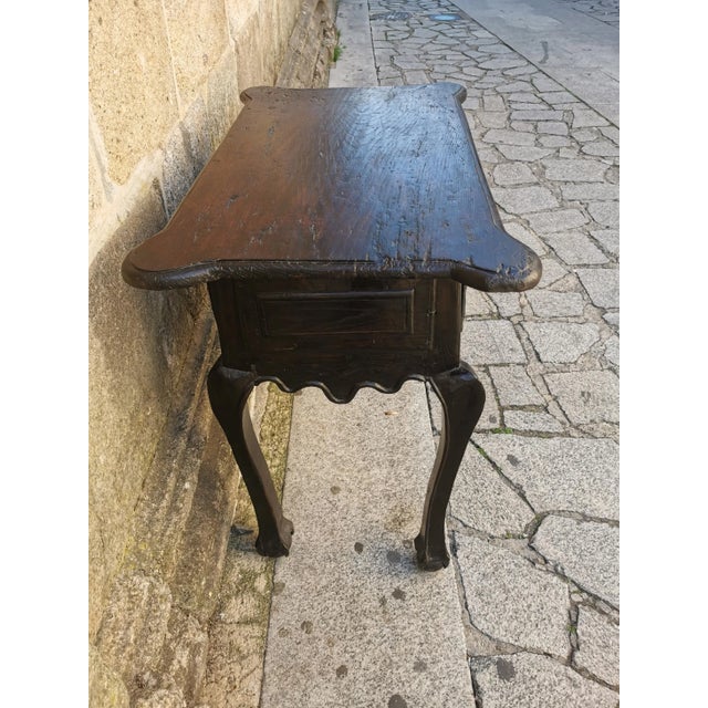 Vintage Wood Console For Sale - Image 12 of 15