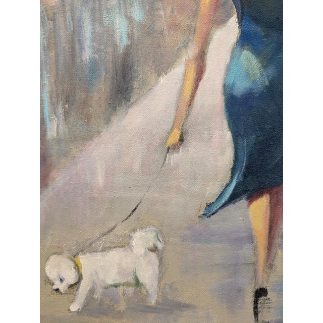2020s Walking in the Rain - 16x20" Oil on Canvas For Sale - Image 5 of 5