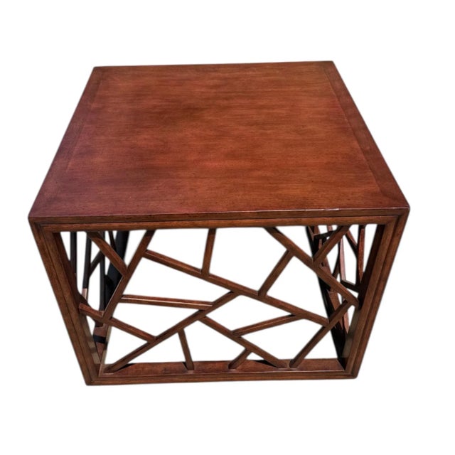A striking table from luxury furniture brand Therien & Co., a Dessin Fournir company. The Cracked Ice table is handmade of...
