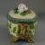 Festive Victorian Minton Majolica Game Pie Dish With Gun Dog For Sale - Image 4 of 12